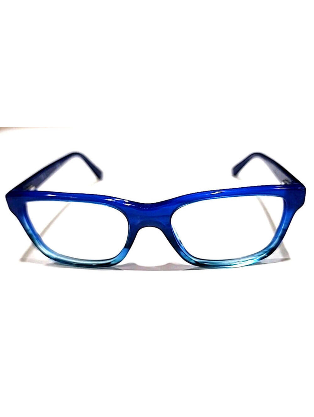 Ray Ban Jr RB1536 3731 Boys Kids Blue Fade Square Eyeglasses 48-16 130